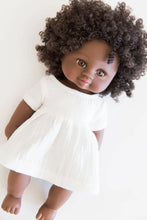 Load image into Gallery viewer, Tiny Islands Doll Clothing - White T-Shirt Dress