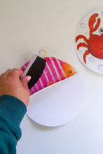 Load image into Gallery viewer, Zazi Slip-Safe Bath Spots - Ocean Friends