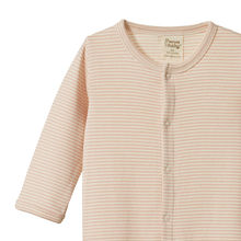 Load image into Gallery viewer, Nature Baby Stretch & Grow - Rose Dust Pinstripe