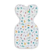 Load image into Gallery viewer, Love to Dream Swaddle Up EcoVero (1.0 Tog) - Alphabet Soup - size small