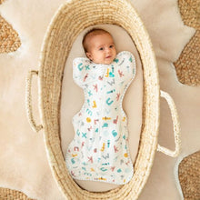 Load image into Gallery viewer, Love to Dream Swaddle Up EcoVero (1.0 Tog) - Alphabet Soup - size small