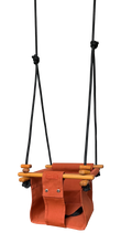 Load image into Gallery viewer, SOLVEJ Baby Toddler Swing - Autumn Rust
