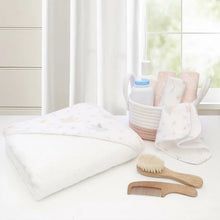 Load image into Gallery viewer, Living Textiles 5pc Bath Gift Set – Ava Birds