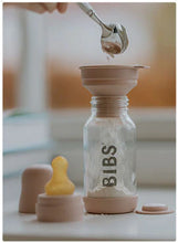 Load image into Gallery viewer, BIBS Baby Glass Bottle Complete Set 110ml - Baby Blue