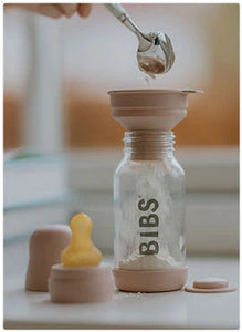 BIBS Baby Glass Bottle Complete Set 110ml - Sage