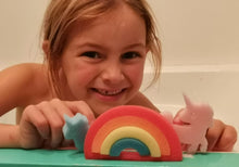 Load image into Gallery viewer, Bath Buddies Bath Beans - Unicorn Rainbow
