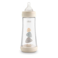 Load image into Gallery viewer, Chicco Perfect 5 Bottle 300ml Fast Flow (4m+) - Natural