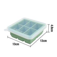 Load image into Gallery viewer, Haakaa Baby Food &amp; Breastmilk Freezer Tray (6 or 9 Compartments) Six Compartment on Sale
