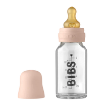Load image into Gallery viewer, BIBS Baby Glass Bottle Complete Set 110ml - Blush
