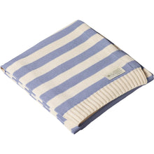 Load image into Gallery viewer, Nature Baby Dune Blanket - Cot Size - Bold Dusky Stripe