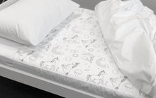 Load image into Gallery viewer, Brolly Sheet with Wings - Single Bed Size - Unicorn