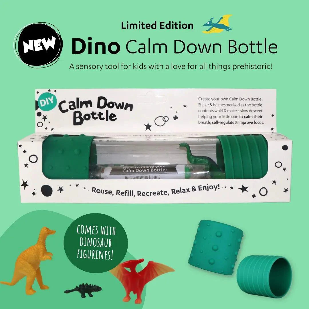 DIY Calm Down Bottle - Dinosaur DIY Calm Down Bottle - Dinosaur