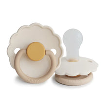 Load image into Gallery viewer, Frigg Silicone Pacifier 2 pack - Daisy Chamomile