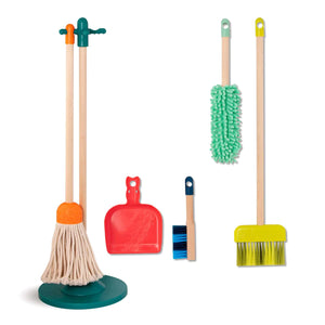 B.  Clean n' Play Wooden Cleaning Set