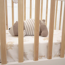 Load image into Gallery viewer, Lolli Living Cot Fitted Sheet (Bosco Bear)