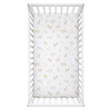 Load image into Gallery viewer, Lolli Living Cot Fitted Sheet (Bosco Bear)