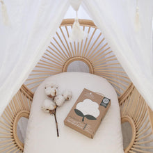 Load image into Gallery viewer, Living Textiles Smart Dri Mattress Protector - Organic Cotton - Co-Sleeper/Cradle