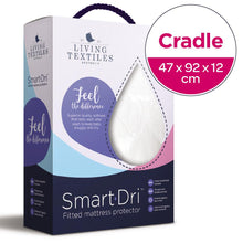 Load image into Gallery viewer, Living Textiles Smart Dri Mattress Protector - Co-Sleeper / Cradle