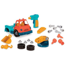Load image into Gallery viewer, Battat Wonder Wheels Take-Apart Crane Truck