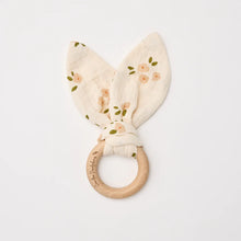 Load image into Gallery viewer, Over the Dandelions Organic Bunny Ear Teether - Daisy