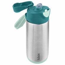 Load image into Gallery viewer, b.box Insulated Sport Spout Bottle 500ml - Emerald Forest

