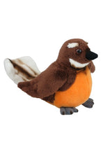Load image into Gallery viewer, Piwakawaka (Fantail) Finger Puppet 12cm