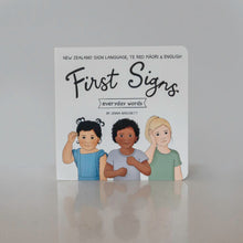 Load image into Gallery viewer, FIRST SIGNS - Sign Language Board Book - Everyday Words
