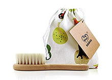 Load image into Gallery viewer, Haakaa Goats Wool Wooden Baby Brush