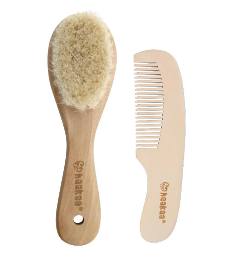 Haakaa Baby Brush & Comb Set