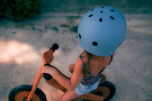 Load image into Gallery viewer, Kinderfeets Toddler Bike Helmet - Matte Slate Blue
