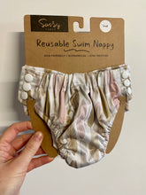 Load image into Gallery viewer, Sassy Pants Reusable Swim Nappy - Retro Surfing Size S only 6-12mths
