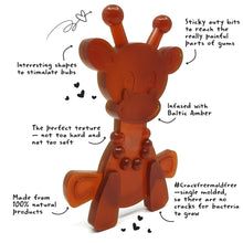 Load image into Gallery viewer, Little Bamber - Amber Infused Natural Rubber Teething Toy - World First!
