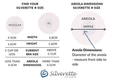 Load image into Gallery viewer, Silverette Nursing Cups -  Protect and heal breastfeeding nipples