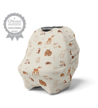 Load image into Gallery viewer, Mod &amp; Tod 5 n 1 Multi-Use Capsule Cover - Woodland Animals
