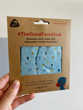 Load image into Gallery viewer, The Good Face Mask - Child Size - Choose Your Design