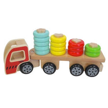 Load image into Gallery viewer, Discoveroo Wooden Sort N Stack Truck