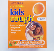 Load image into Gallery viewer, Key Sun Kids Cough Lollipops 10 - Orange

