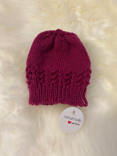 Load image into Gallery viewer, 100% Pure Merino Newborn Beanie - Choose your colour
