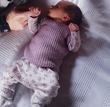 Load image into Gallery viewer, 100% Pure Merino Knitted Vest/Singlet - 0-3 months - Cream