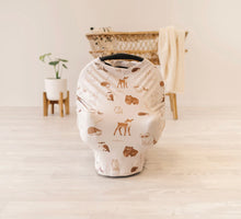 Load image into Gallery viewer, Mod & Tod 5 n 1 Multi-Use Capsule Cover - Woodland Animals