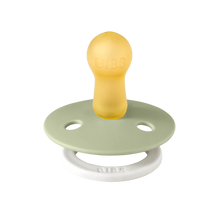 Load image into Gallery viewer, BIBS Glow in the Dark Pacifier 2 pack - Blush/Vanilla (NIGHT GLOW)