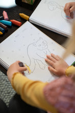 Load image into Gallery viewer, Honeysticks Toddler&#39;s First Colouring Book - An Endangered Animals Adventure
