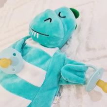 Load image into Gallery viewer, Sleepytot Comforter - Dinosaur - No more Dummy runs!