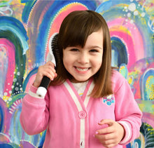 Load image into Gallery viewer, No Nasties Best Kids Detangler Brush - Choose Aqua, Pink, or White