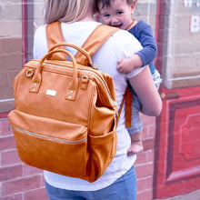 Load image into Gallery viewer, Isoki Byron Backpack - Amber

