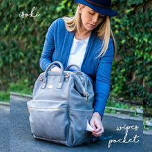 Load image into Gallery viewer, Isoki Byron Backpack - Stone