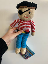 Load image into Gallery viewer, Pebble Crochet Pirate Toy - Large