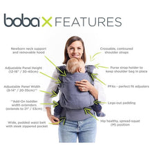 Load image into Gallery viewer, Boba X Adjustable Carrier - Grey