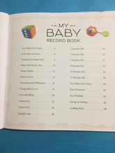 Load image into Gallery viewer, My Baby Record Book (Pink)