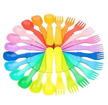Load image into Gallery viewer, Re-Play Toddler Utensils - Forks & Spoons - Choose your colour